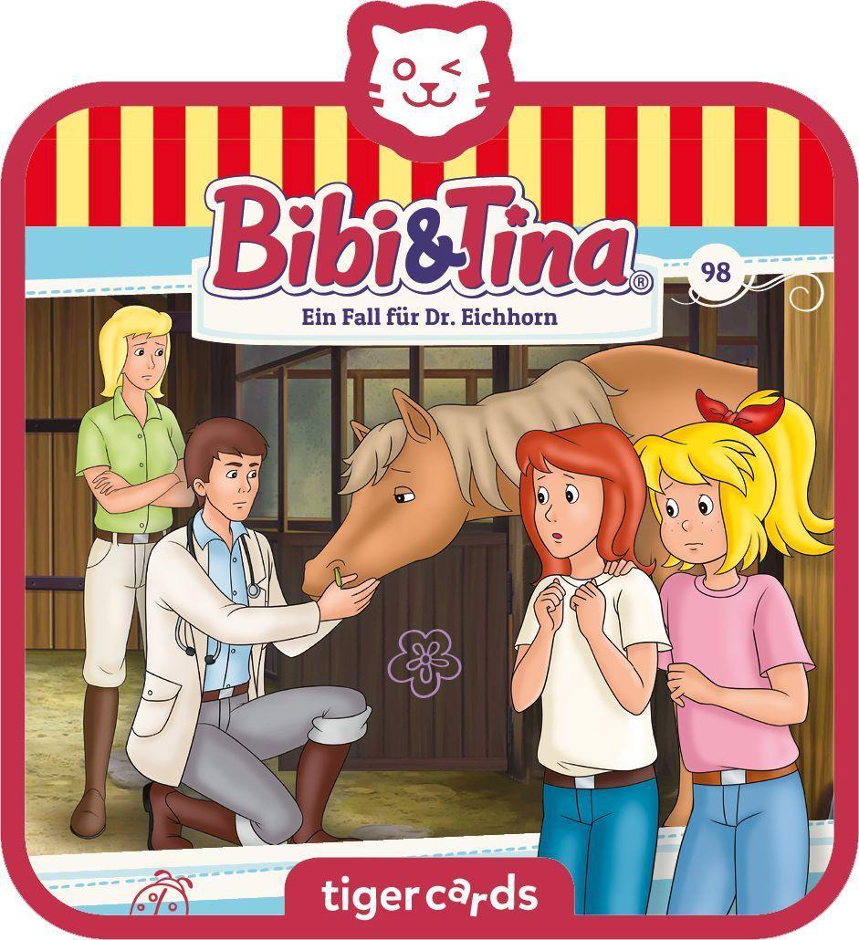 Vorderes Coverbild tigercard - Bibi & Tina - Ein Fall für Dr. Eichhorn