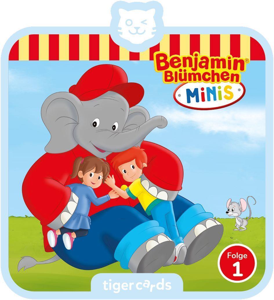 Vorderes Coverbild tigercard - Benjamin Blümchen Minis - Hallo Lea