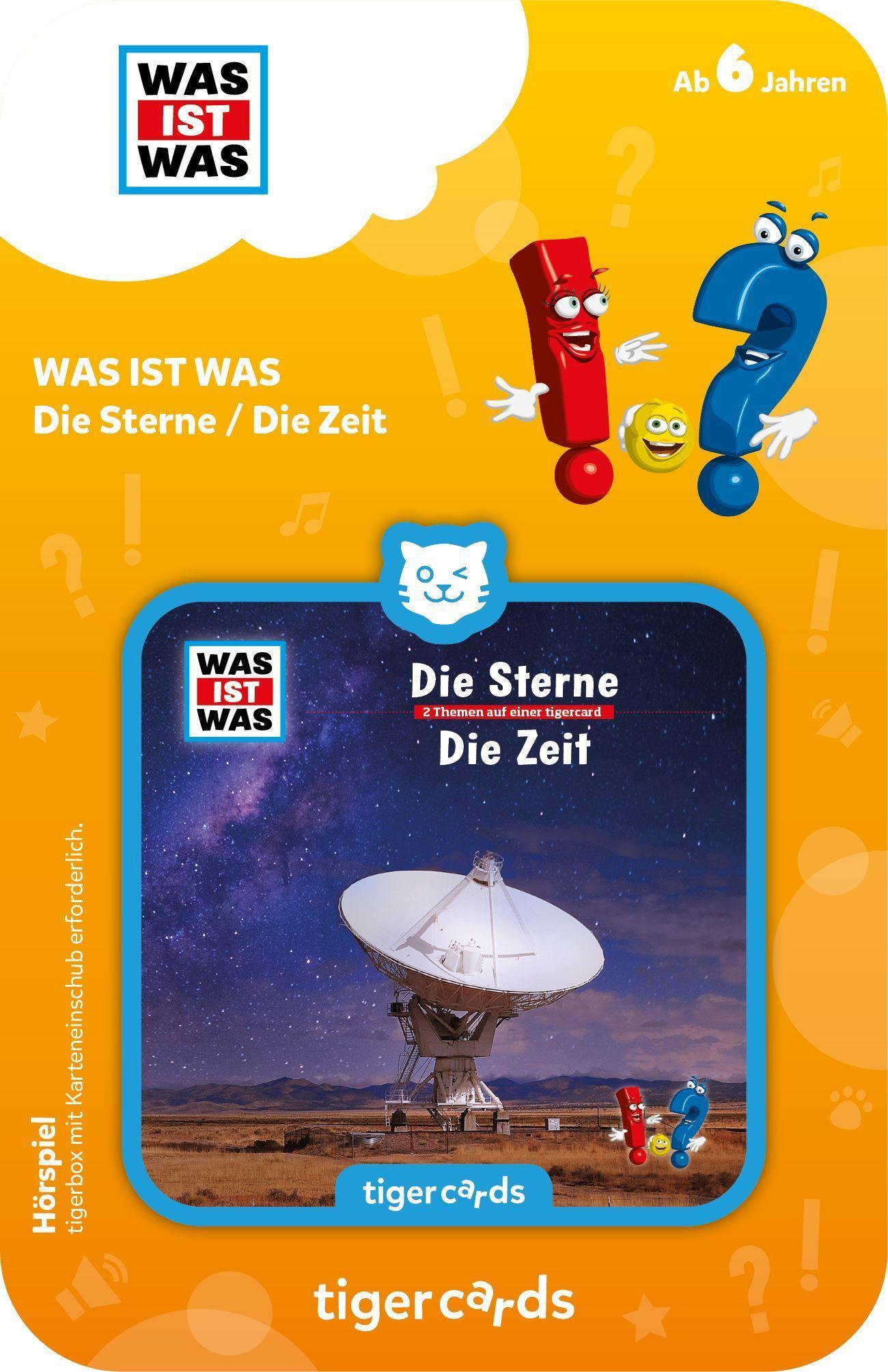 Beispielinhalt (Bild) tigercard - WAS IST WAS - Die Sterne/ Die Zeit