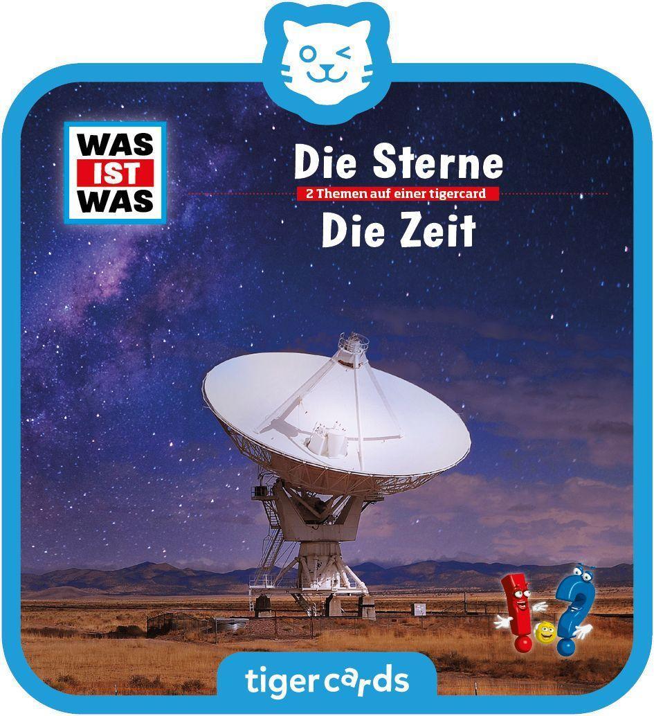 Vorderes Coverbild tigercard - WAS IST WAS - Die Sterne/ Die Zeit