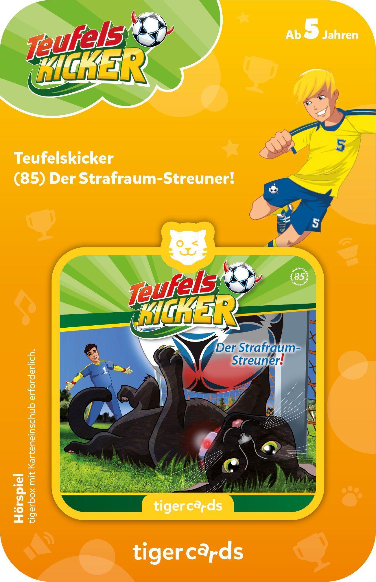 Beispielinhalt (Bild) tigercard - Teufelskicker 85 - Der Strafraum-Streuner