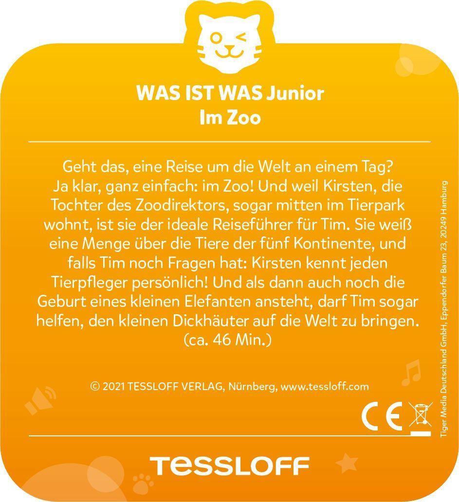 Beispielinhalt (Bild) tigercard - WAS IST WAS Junior - Zoo
