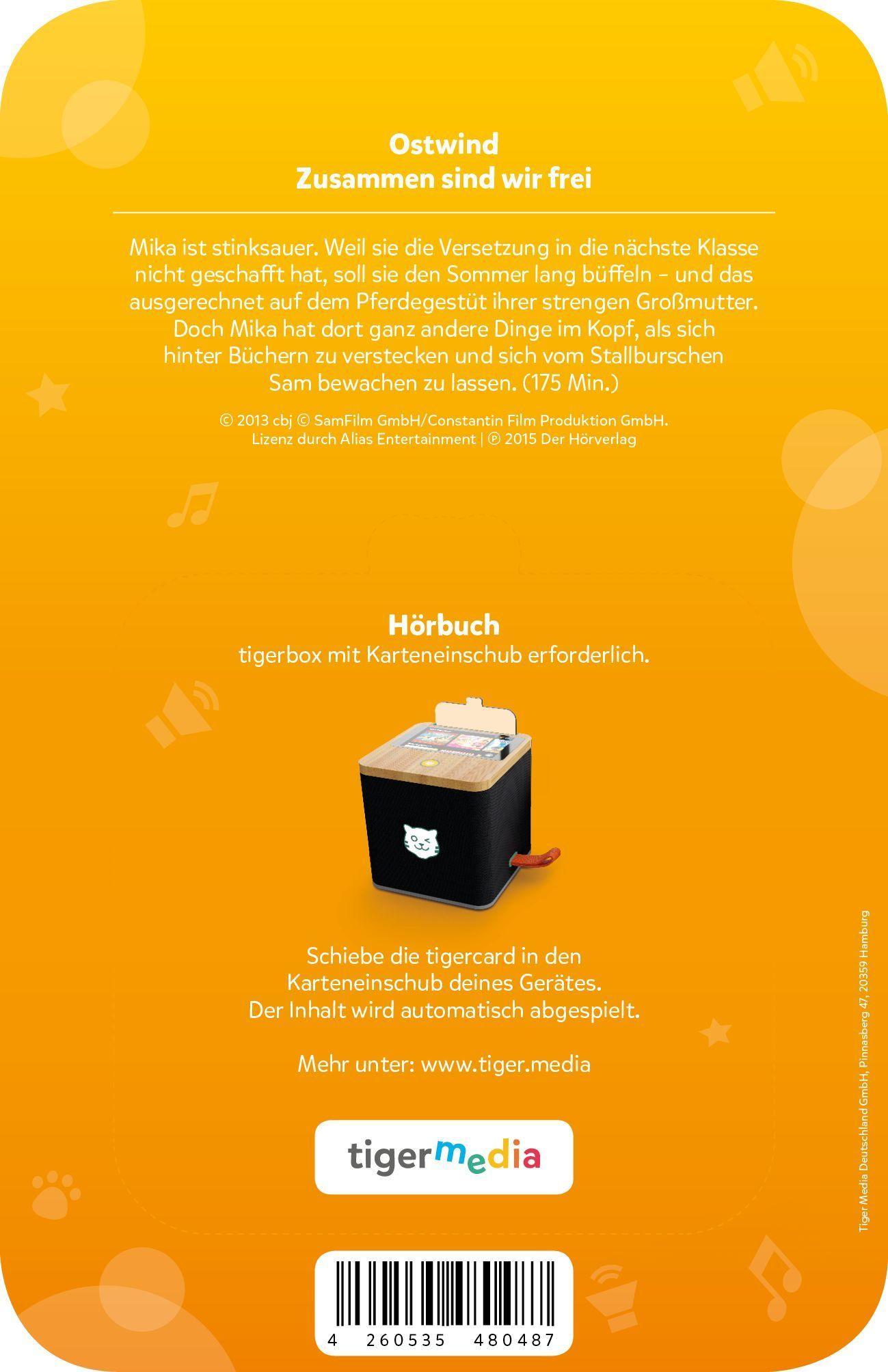 Beispielinhalt (Bild) tigercard - Ostwind 1: Zusammen sind wir frei - Die Lesung