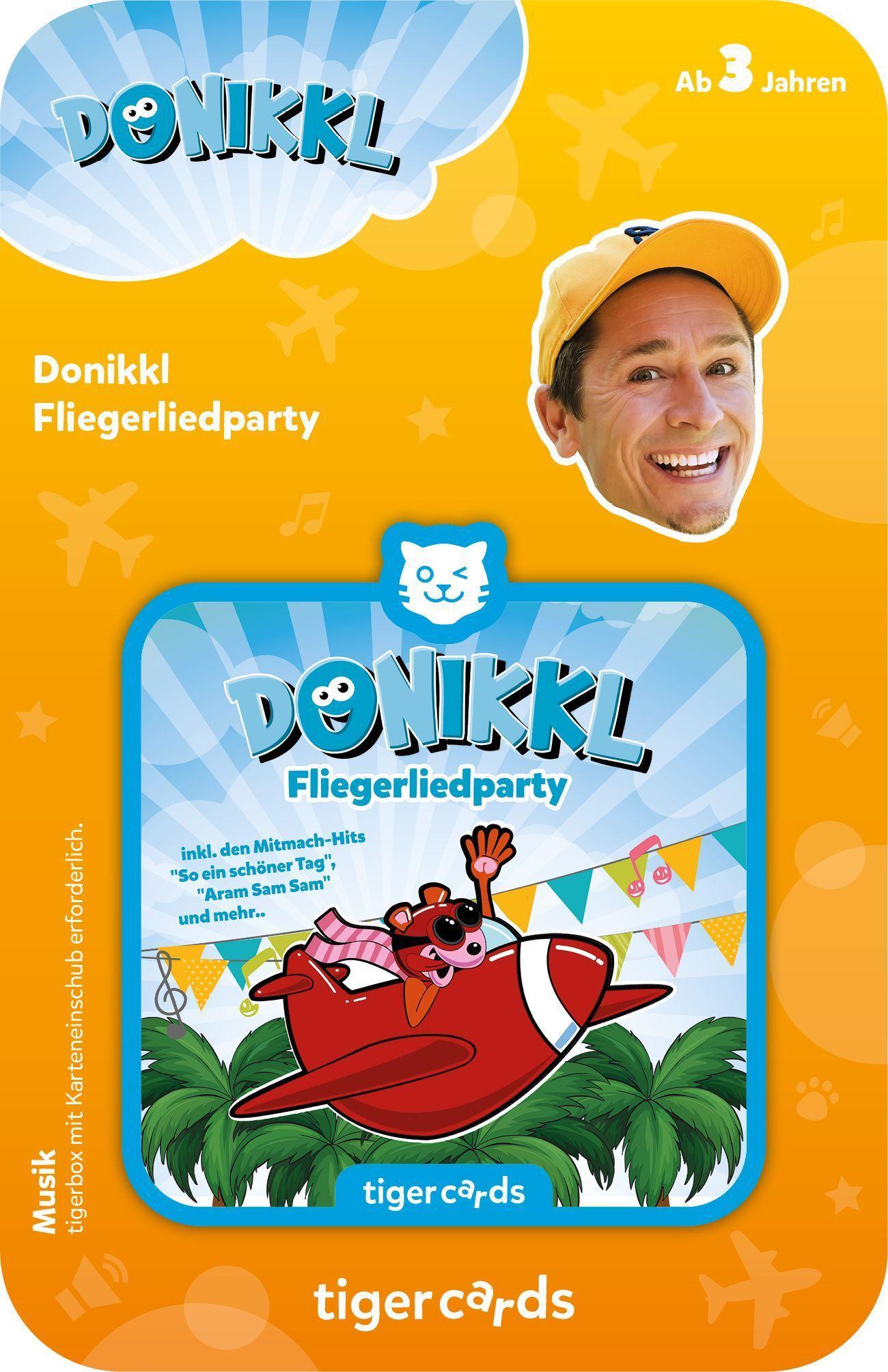 Beispielinhalt (Bild) tigercard - Donikkl - Fliegerliedparty