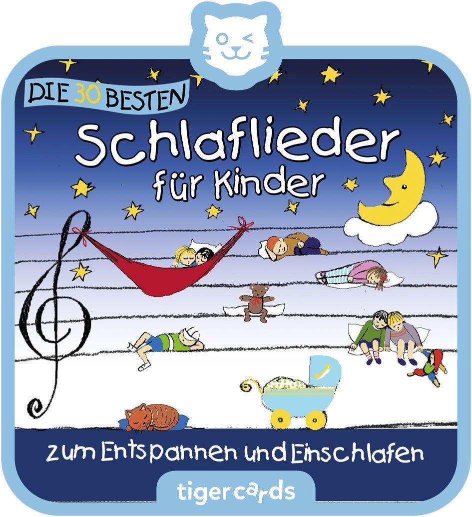 Vorderes Coverbild tigercard - Die 30 Besten - Schlaflieder