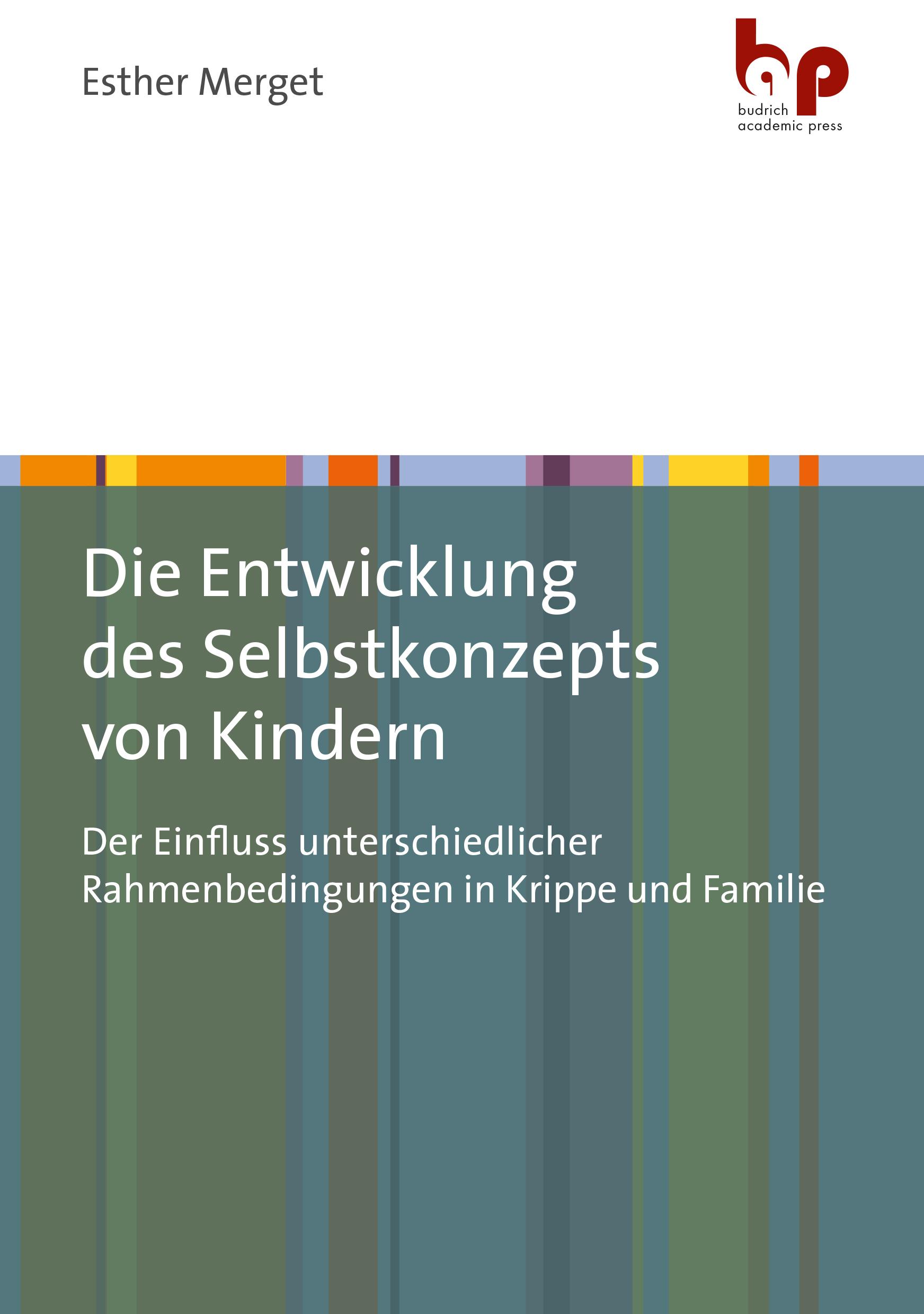 Vorderes Coverbild Die Entwicklung des Selbstkonzepts von Kindern