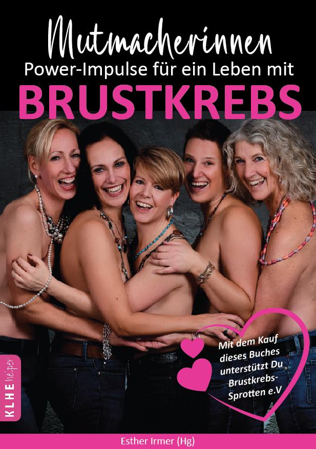Vorderes Coverbild Mutmacherinnen. Power-Impulse für ein Leben mit Brustkrebs
