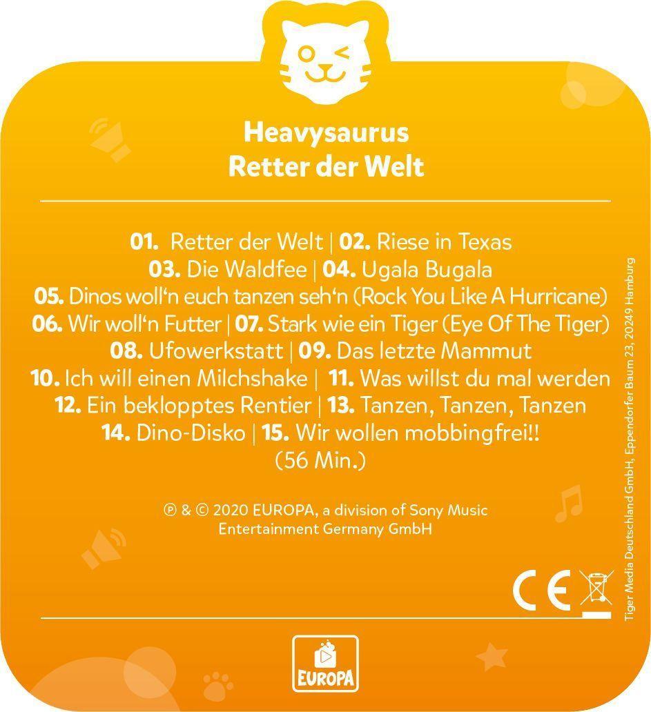 Beispielinhalt (Bild) tigercard - Heavysaurus: Retter der Welt
