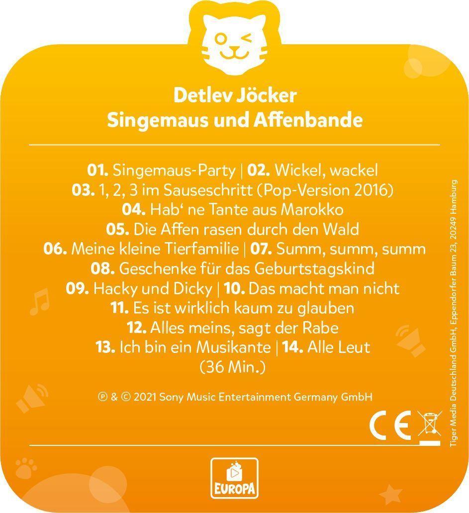Beispielinhalt (Bild) tigercard - Detlev Jöcker - Singemaus und Affenbande