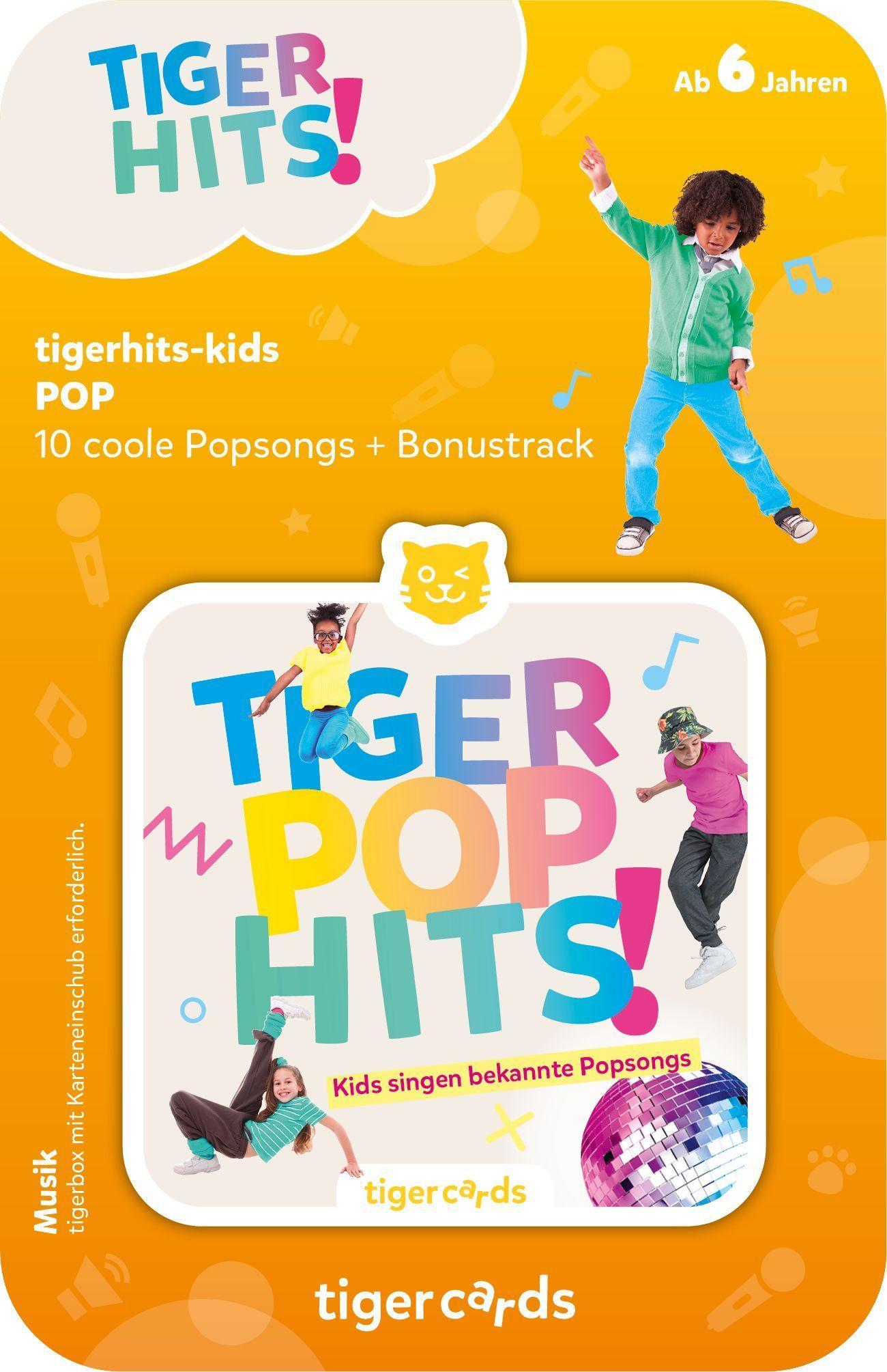 Beispielinhalt (Bild) tigercard - tigerhits - tiger POP hits