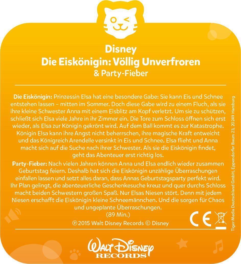Beispielinhalt (Bild) tigercard - Die Eiskönigin - Mit Extra-Hörspiel Special- Edition mit "Party-Fieber"