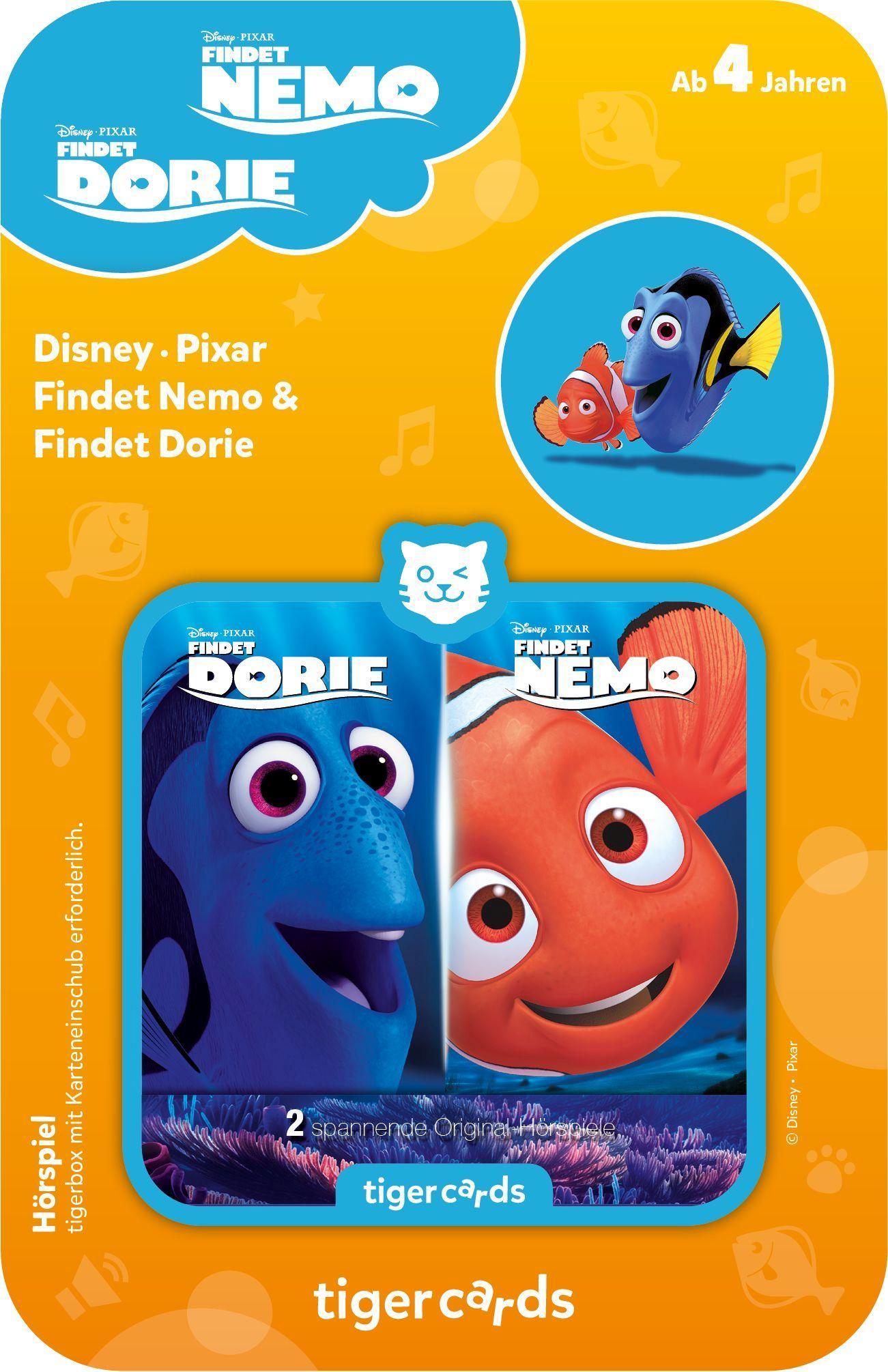 Beispielinhalt (Bild) tigercard - Disney - Findet Nemo / Findet Dorie