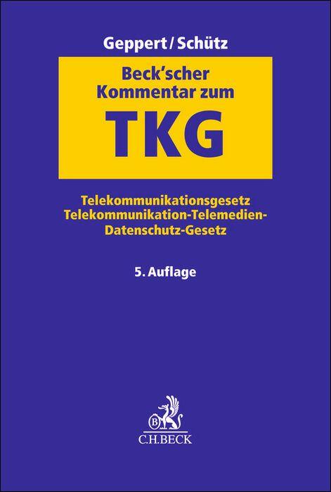 Vorderes Coverbild Beck'scher Kommentar zum TKG