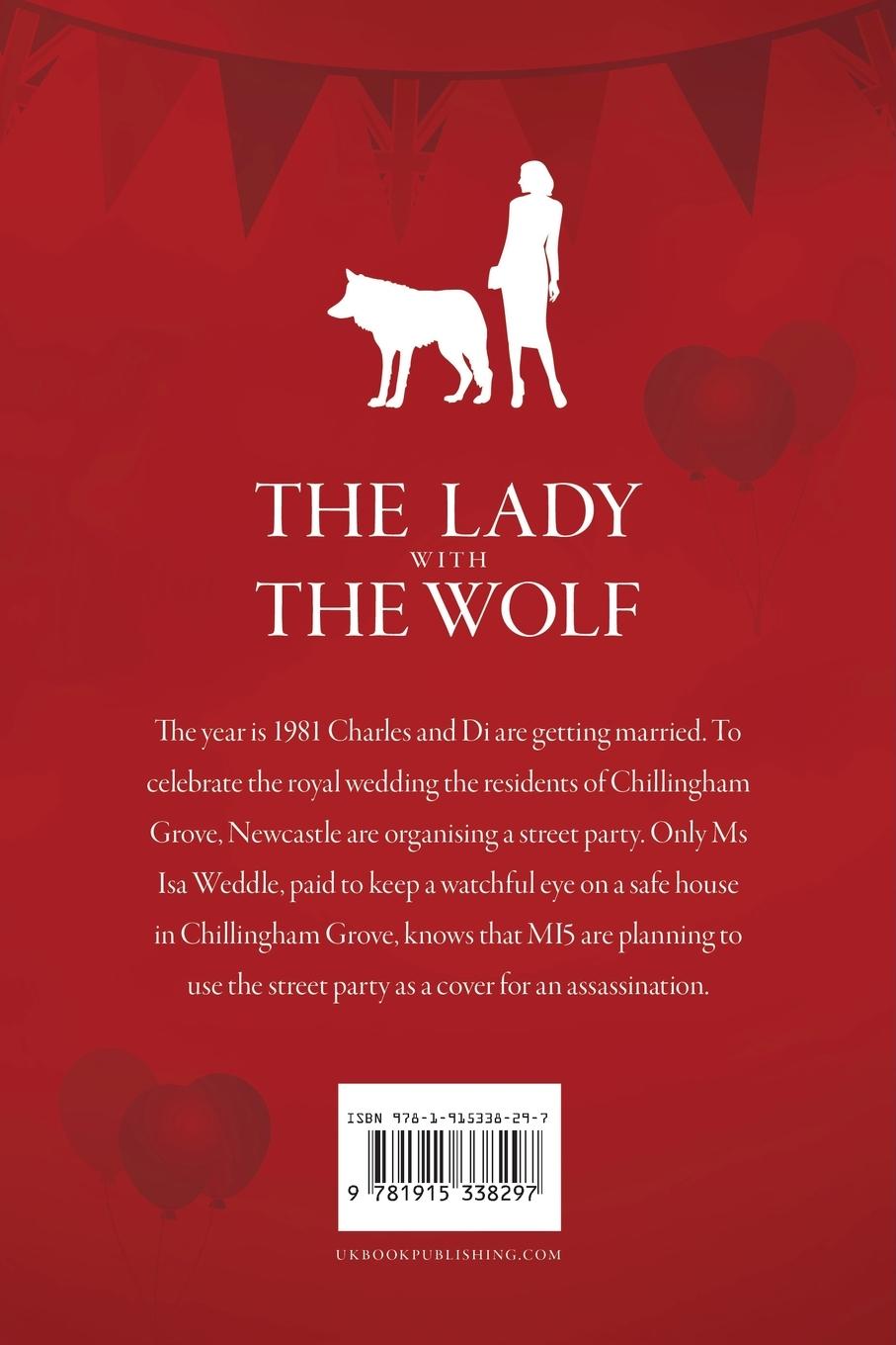 Rückseitencover The lady with the wolf