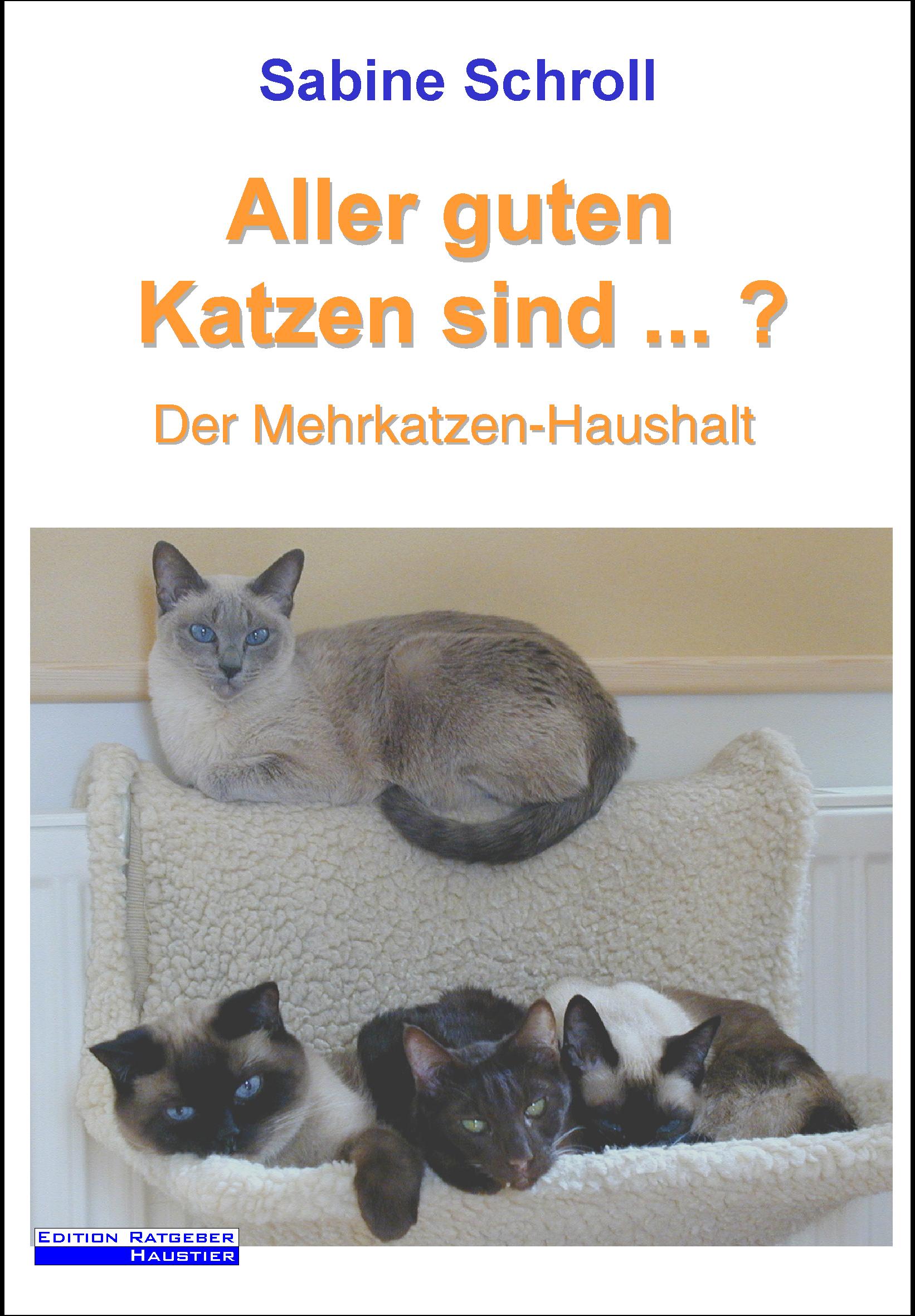 Vorderes Coverbild Aller guten Katzen sind ...?