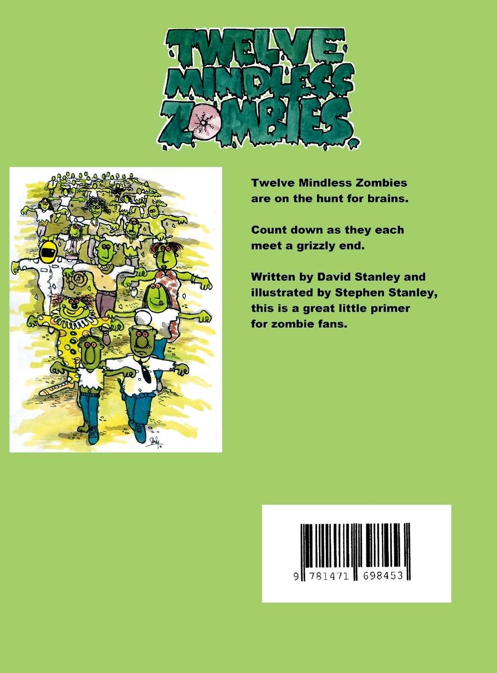 Rückseitencover TWELVE MINDLESS ZOMBIES