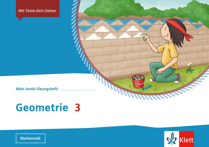 Vorderes Coverbild Mein Anoki-Übungsheft. Geometrie 3. Übungsheft Klasse 3