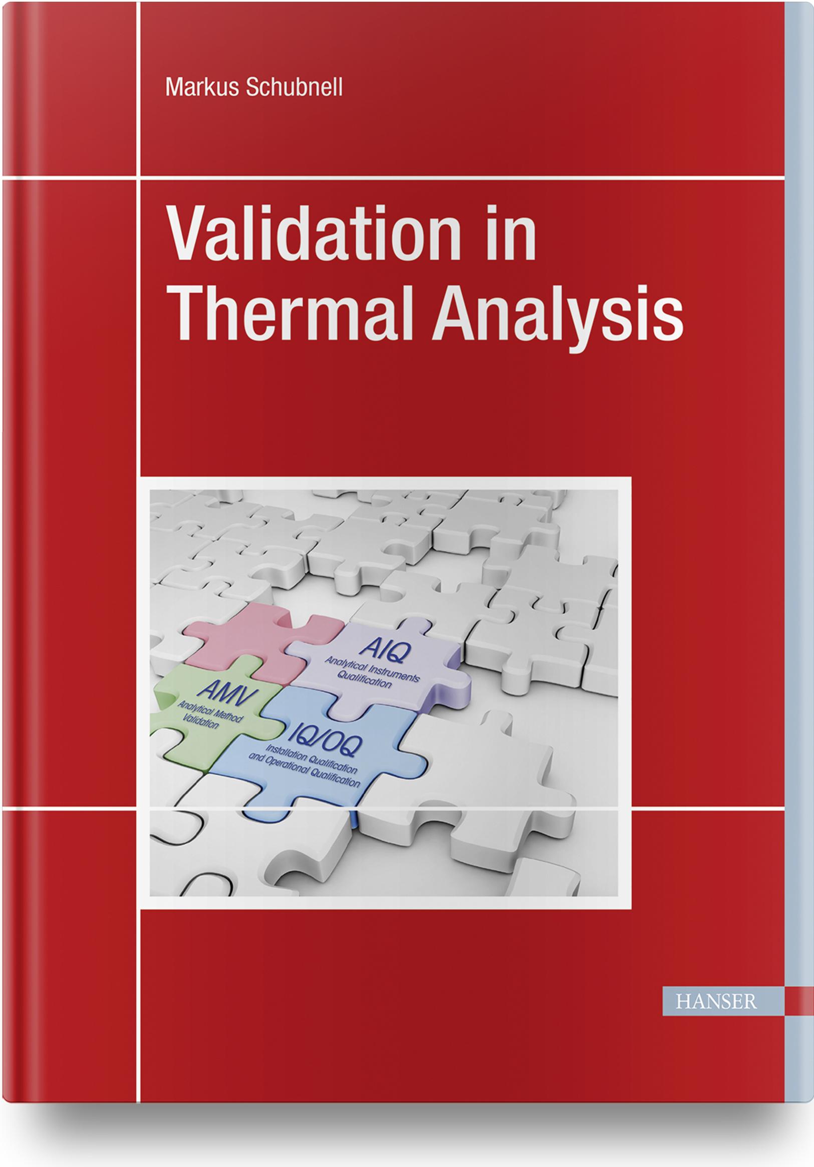 Vorderes Coverbild Validation in Thermal Analysis