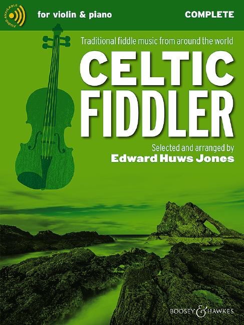 Vorderes Coverbild Celtic Fiddler - Violine (2 Violinen) und Klavier, Gitarre ad libitum.