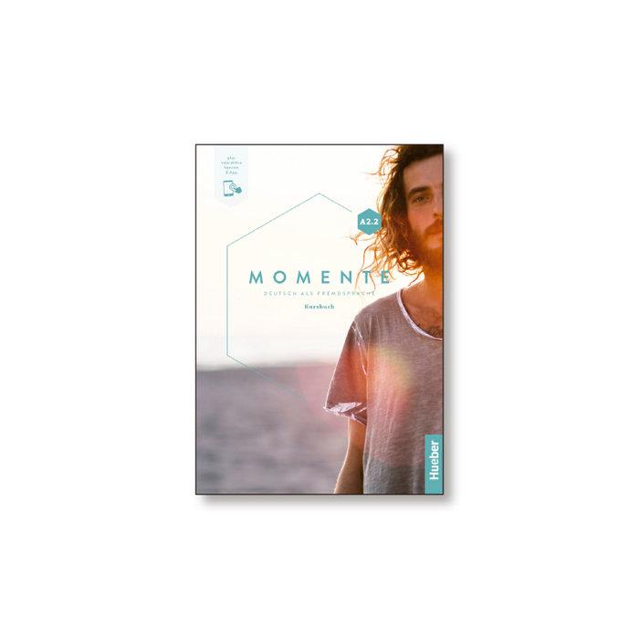 Vorderes Coverbild Momente A2.2. Kursbuch plus interaktive Version