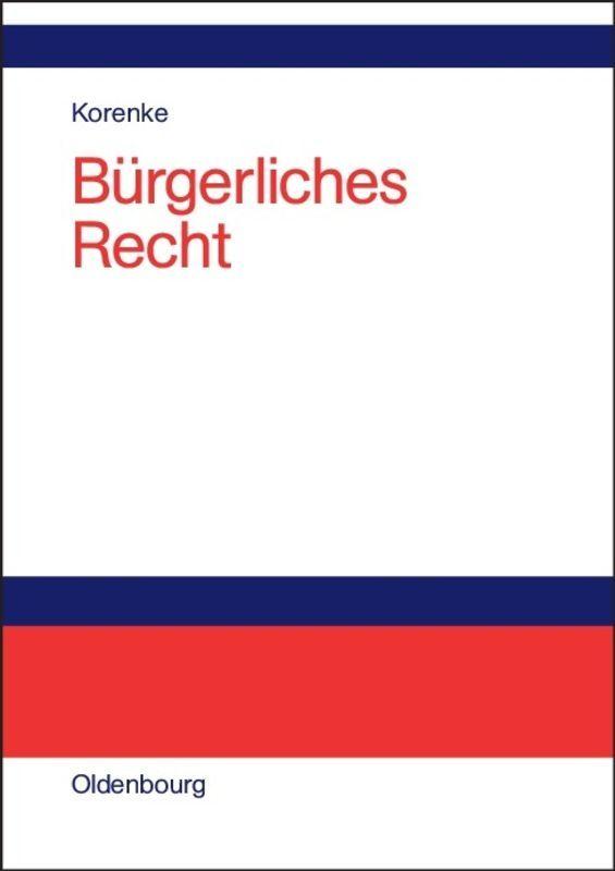 Vorderes Coverbild Bürgerliches Recht