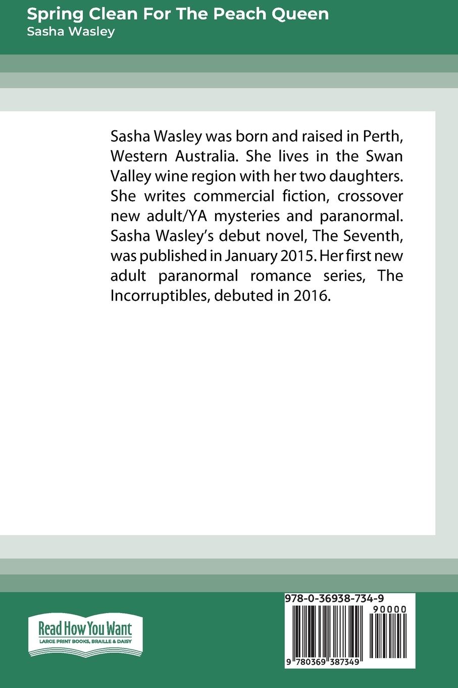 Rückseitencover Spring Clean for the Peach Queen [16pt Large Print Edition]