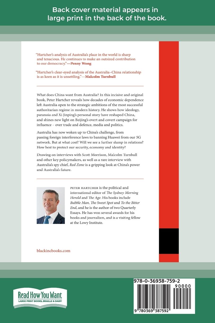 Rückseitencover Red Zone