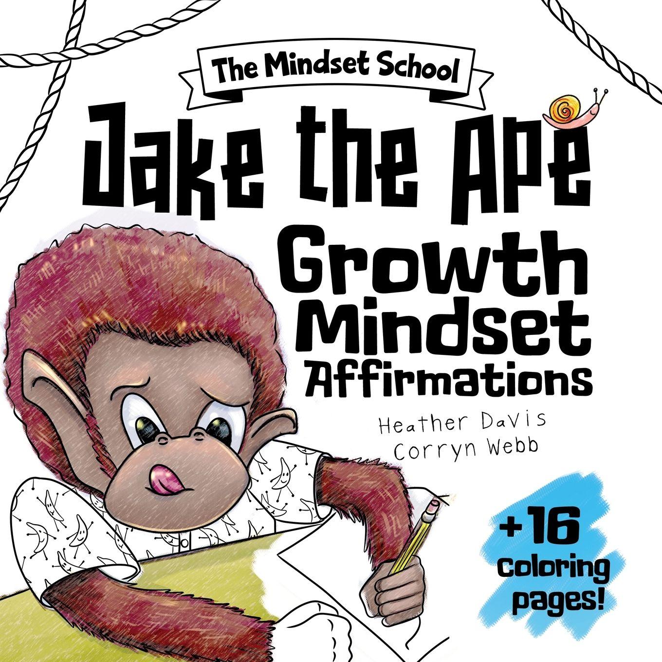 Vorderes Coverbild Jake the Ape's Growth Mindset Affirmations