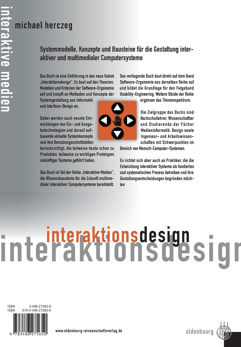 Rückseitencover Interaktionsdesign