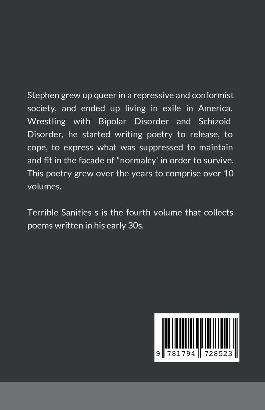 Rückseitencover Terrible Sanities