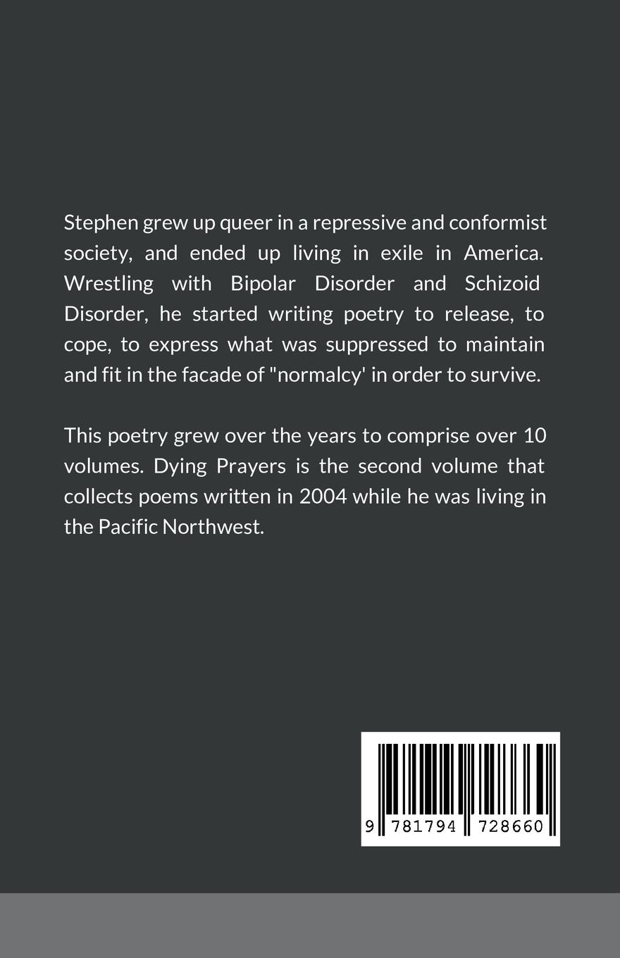 Rückseitencover Dying Prayers