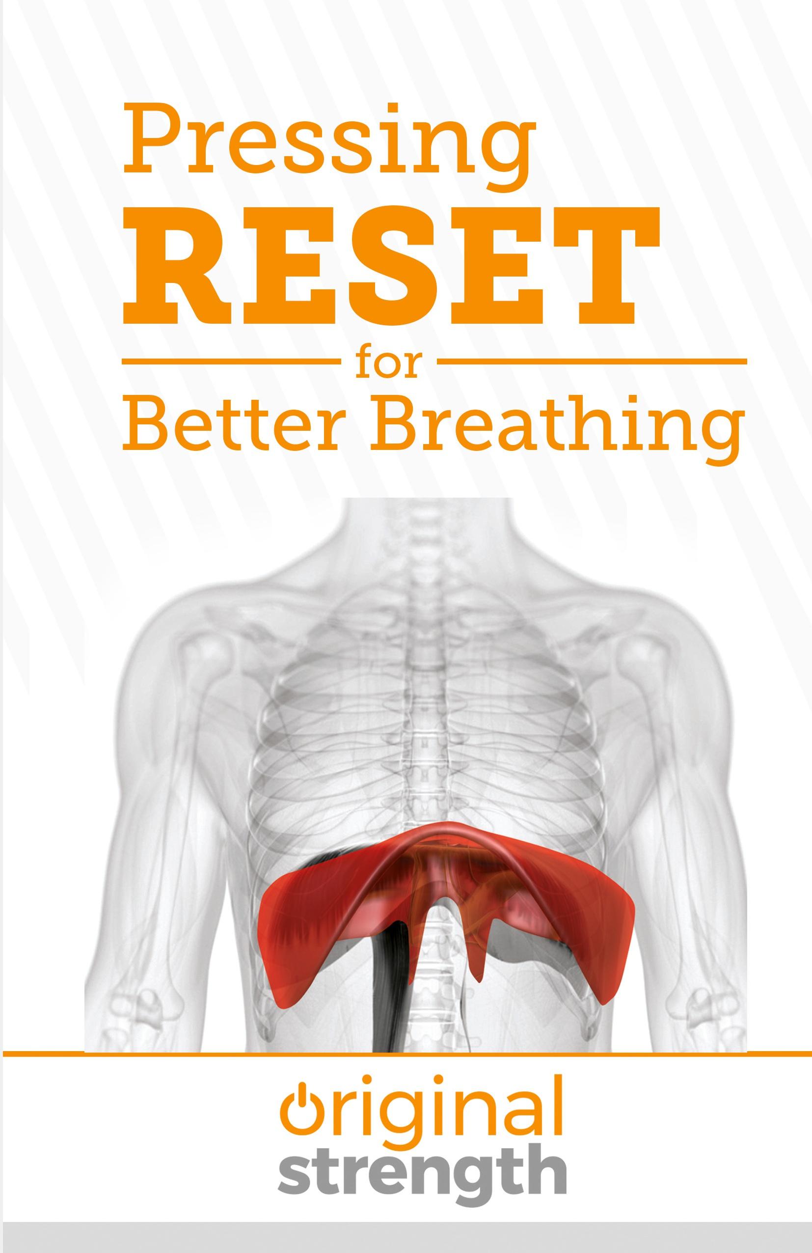 Vorderes Coverbild Pressing RESET for Better Breathing