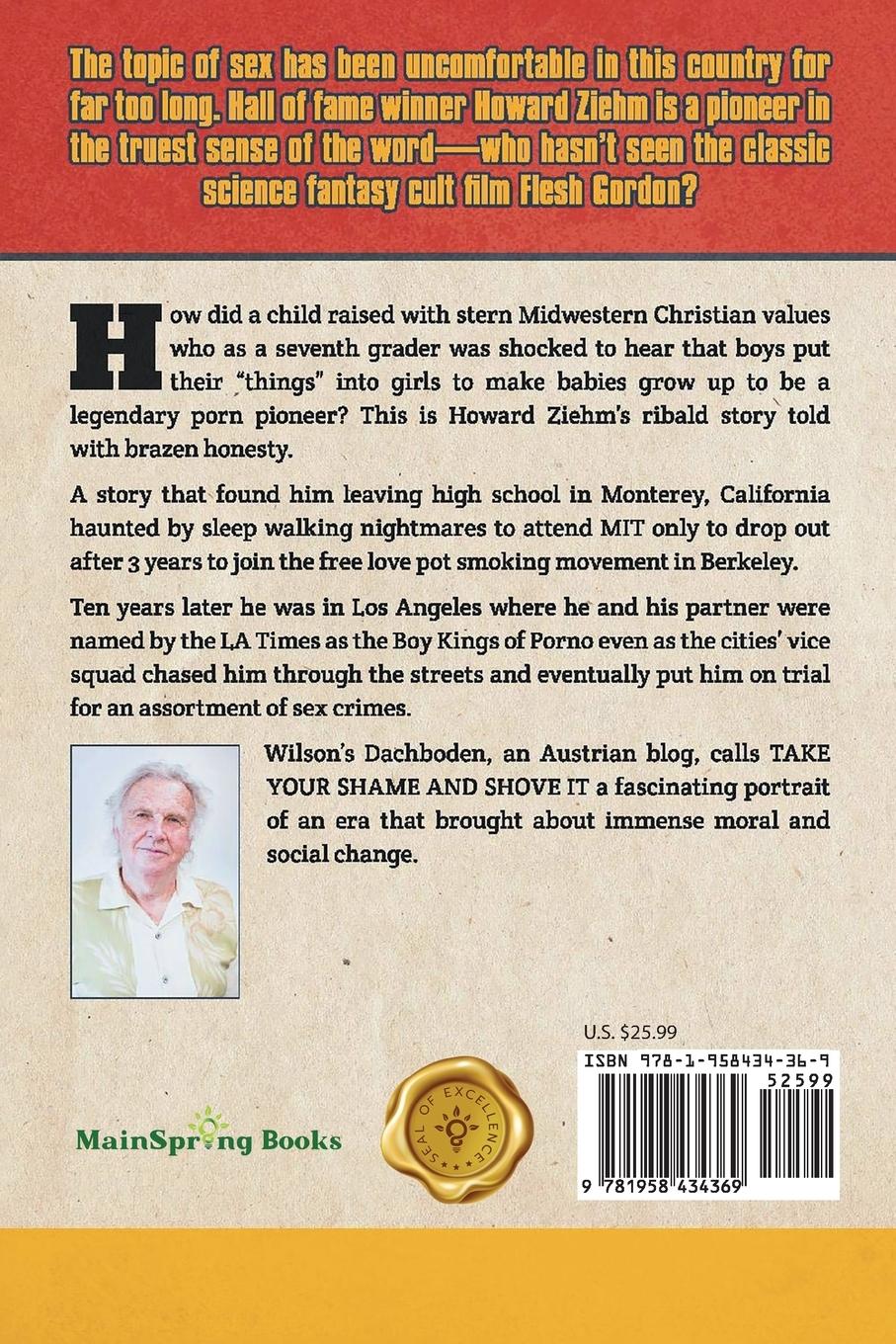 Rückseitencover Take Your Shame and Shove It