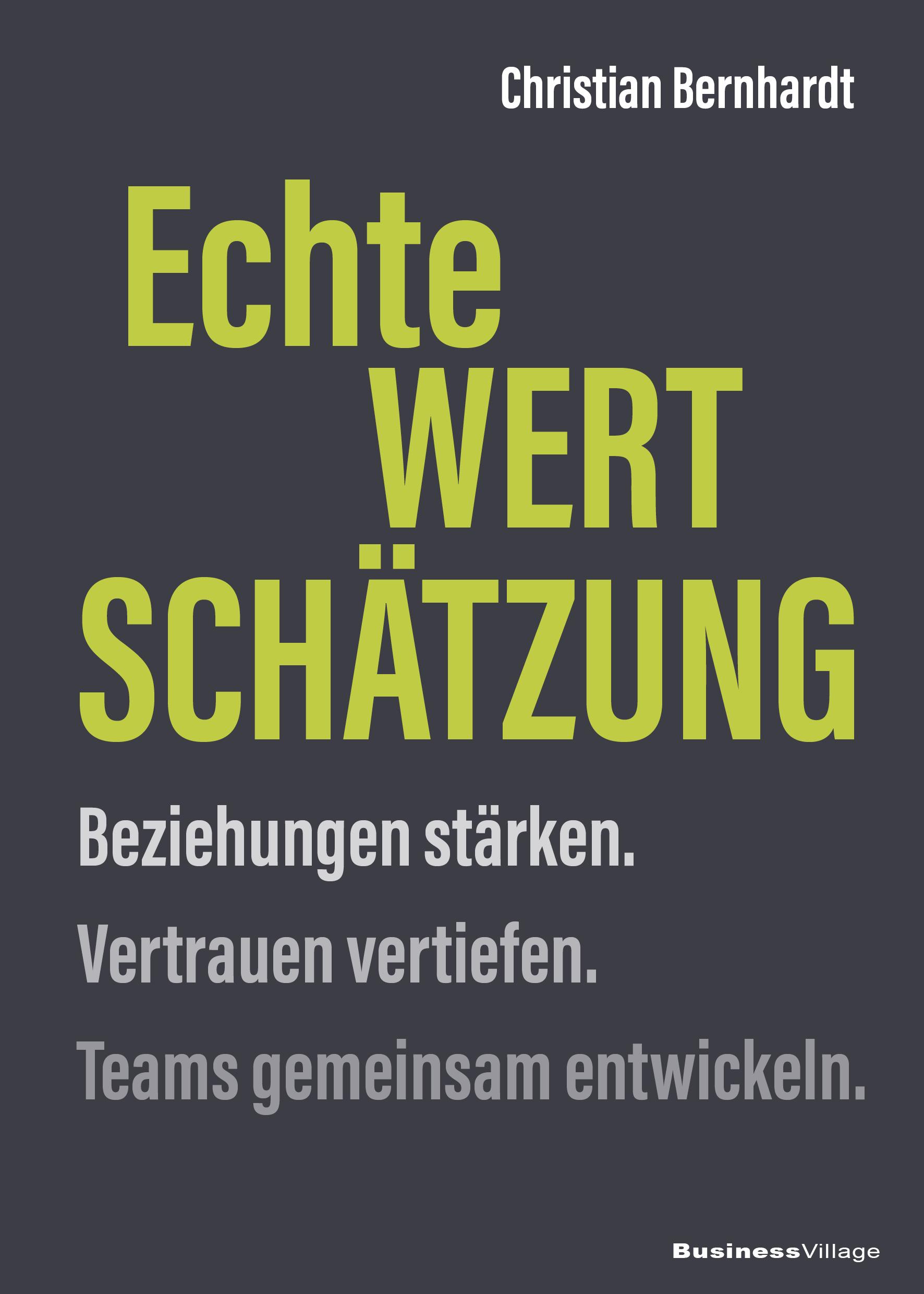 Vorderes Coverbild Echte Wertschätzung