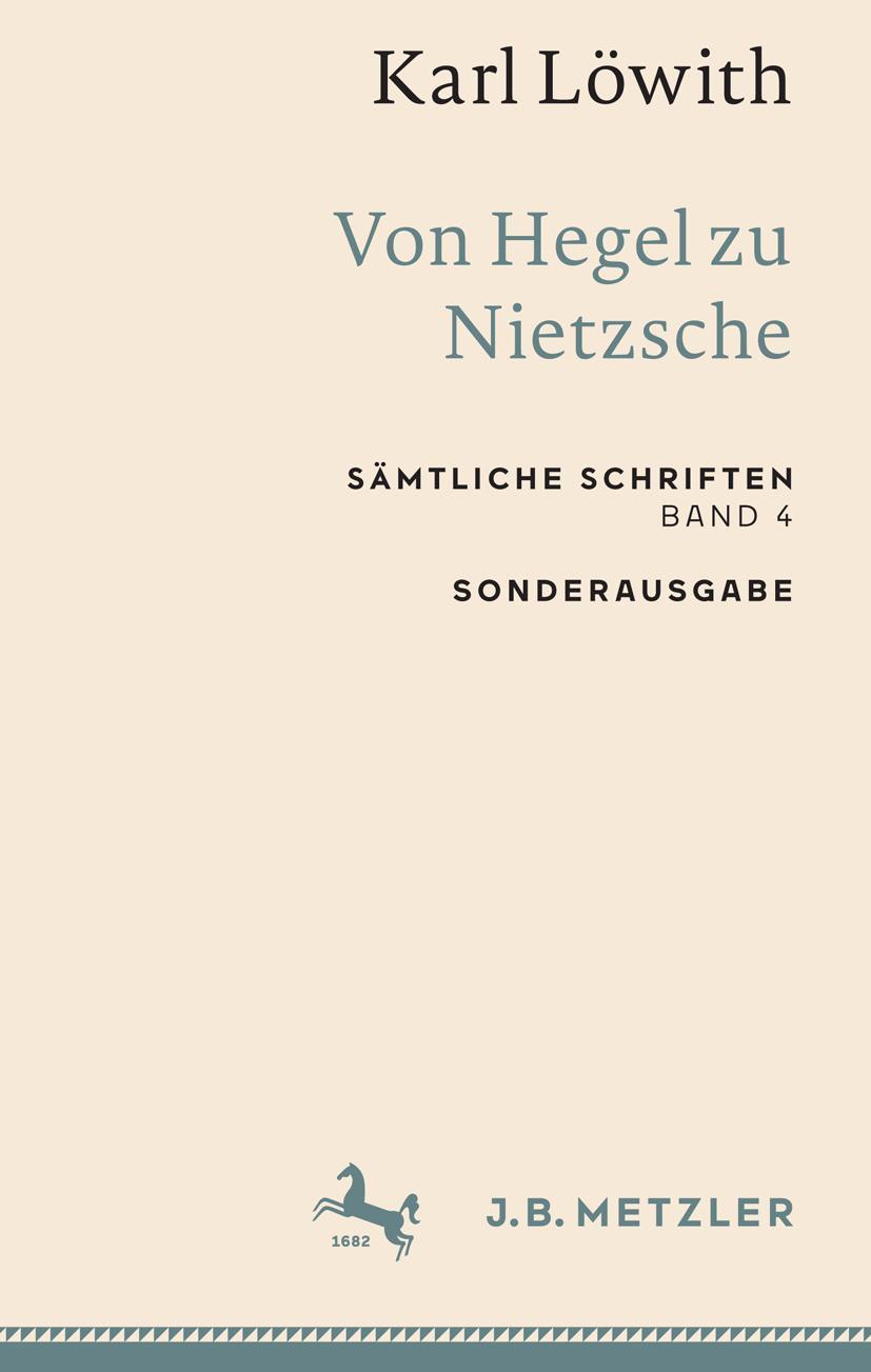 Vorderes Coverbild Karl Löwith: Von Hegel zu Nietzsche