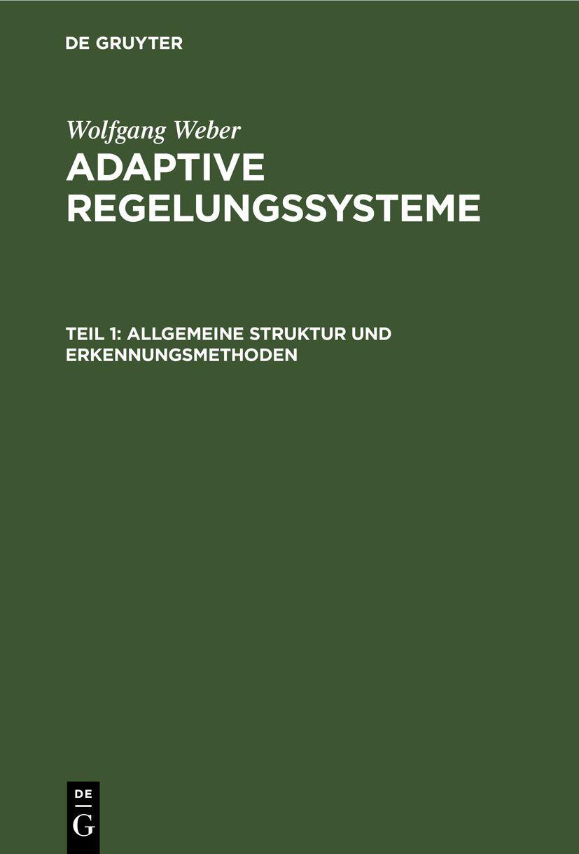 Vorderes Coverbild Allgemeine Struktur und Erkennungsmethoden