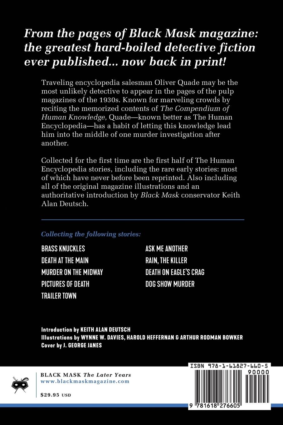 Rückseitencover Murder on the Midway