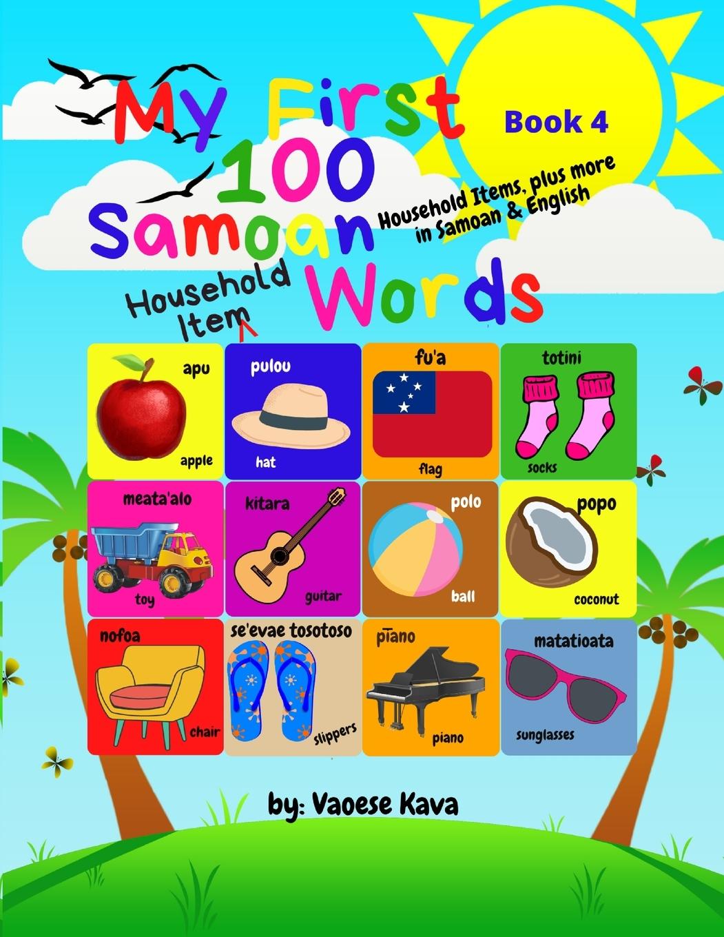 Vorderes Coverbild My First 100 Samoan Household Item Words - Book 4