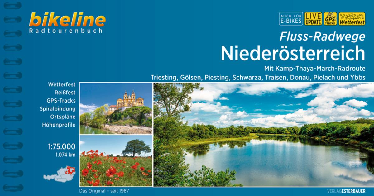 Vorderes Coverbild Fluss-Radwege Niederösterreich