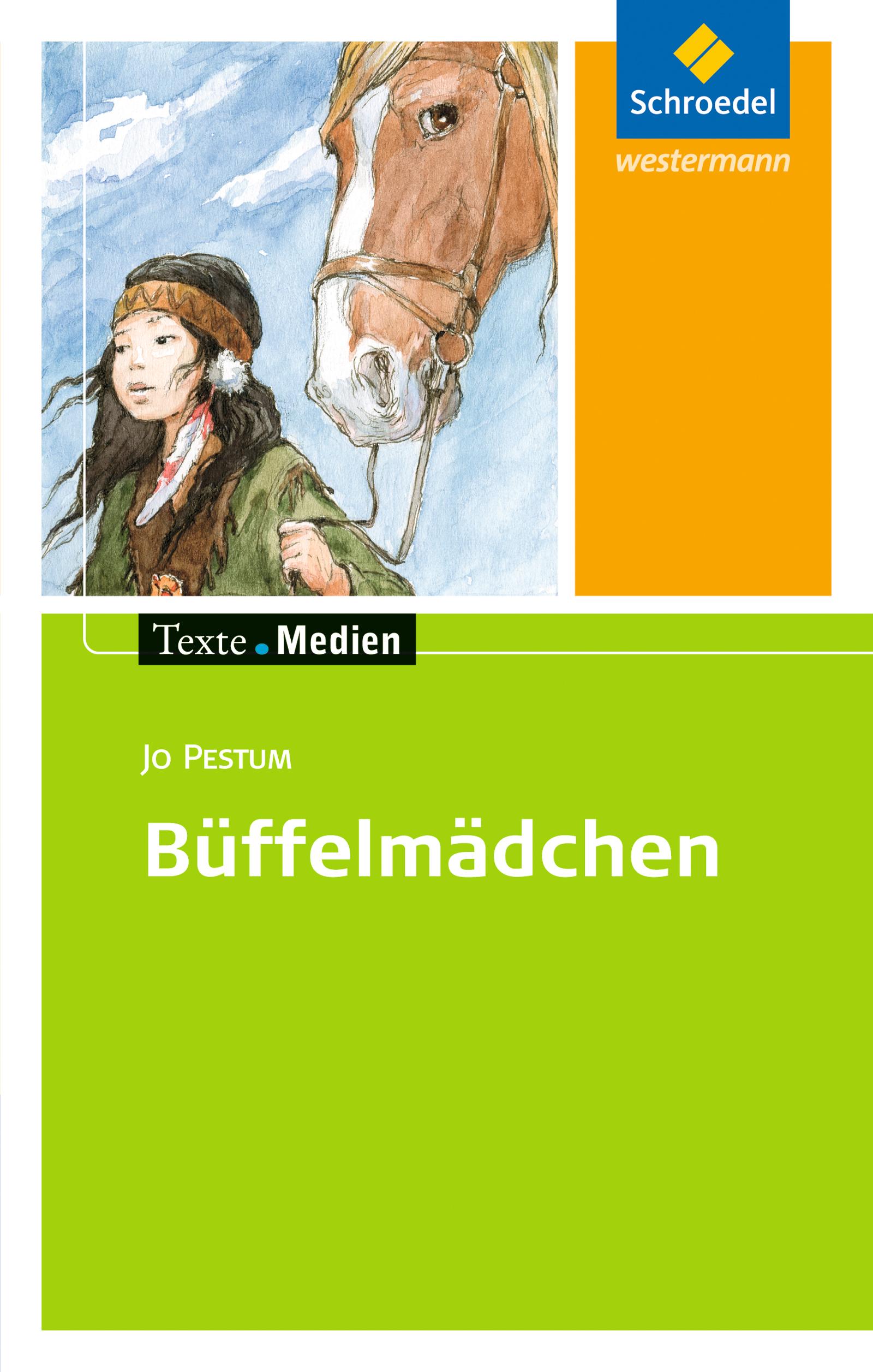 Vorderes Coverbild Büffelmädchen. Texte.Medien