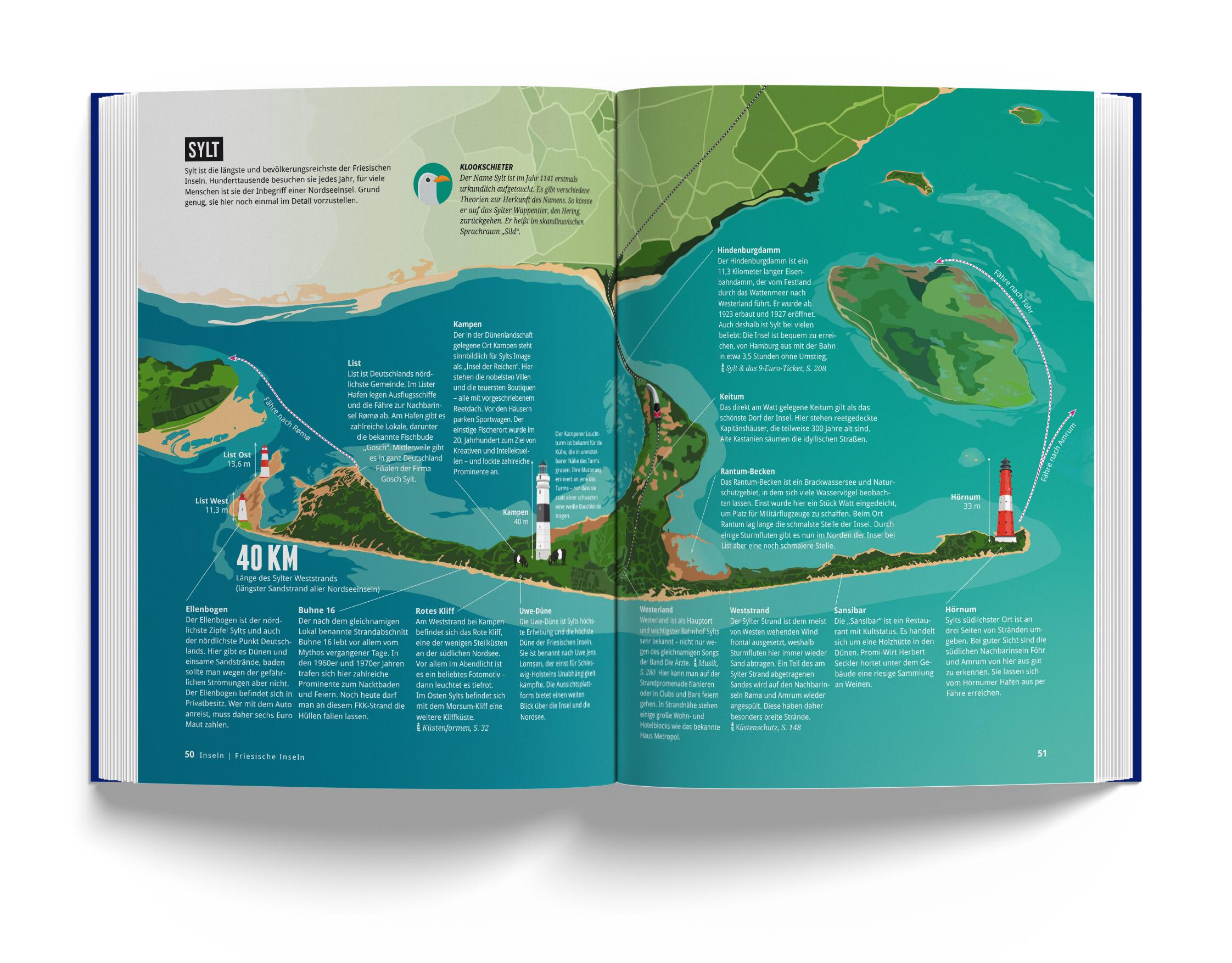 Beispielinhalt (Bild) Das Nordseebuch