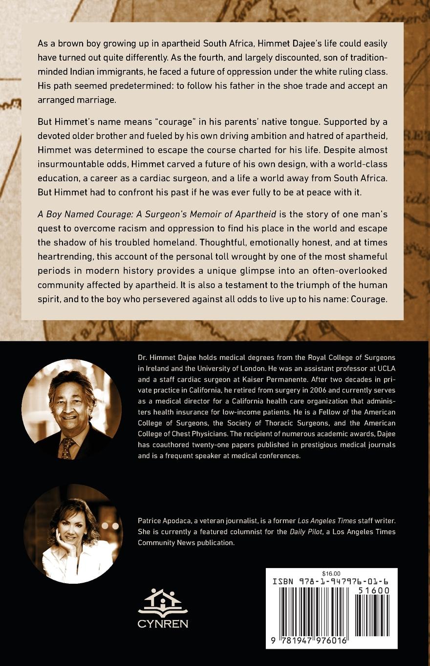 Rückseitencover A Boy Named Courage