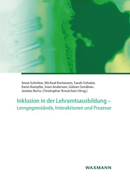 Vorderes Coverbild Inklusion in der Lehramtsausbildung - Lerngegenstände, Interaktionen und Prozesse