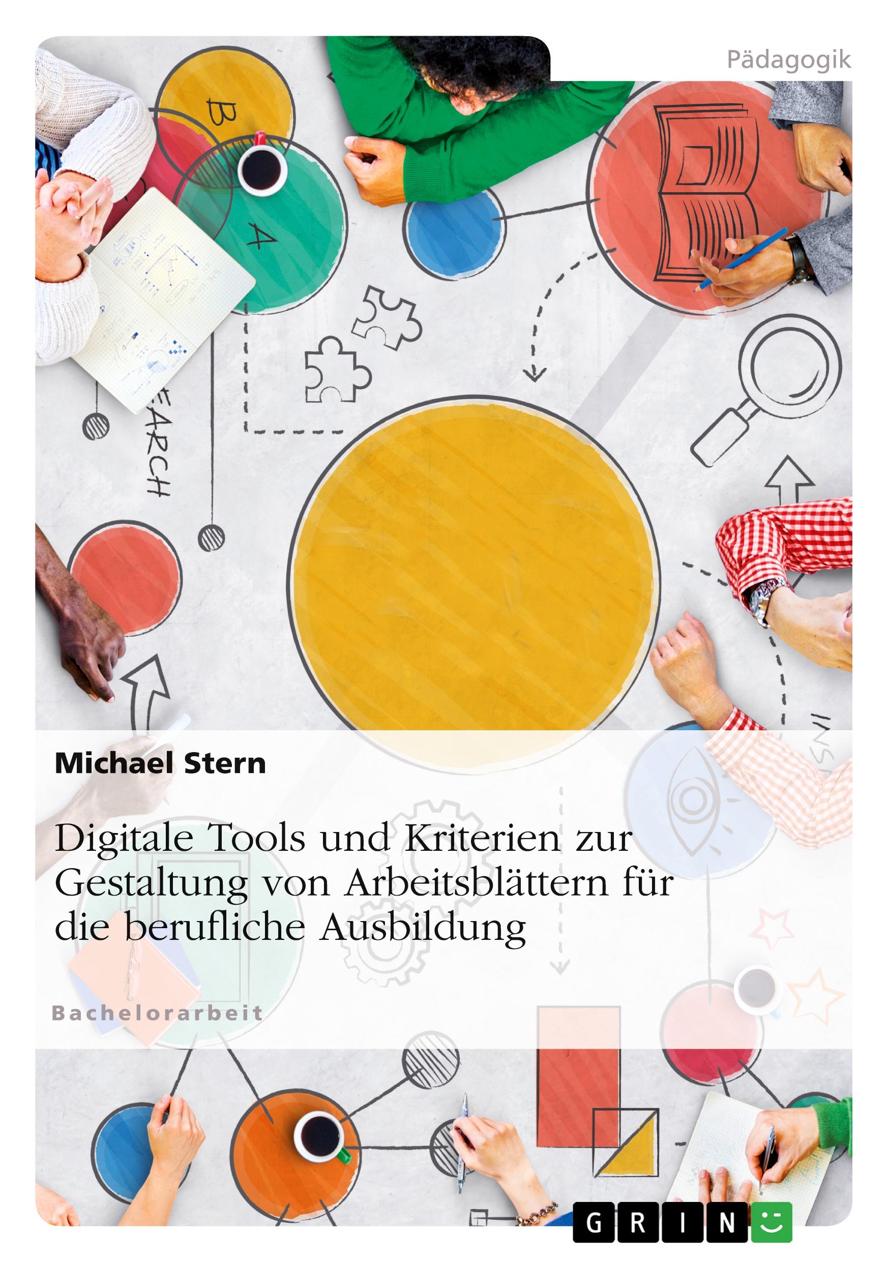 Vorderes Coverbild Digitale Tools und Kriterien zur Gestaltung von Arbeitsblättern für die berufliche Ausbildung