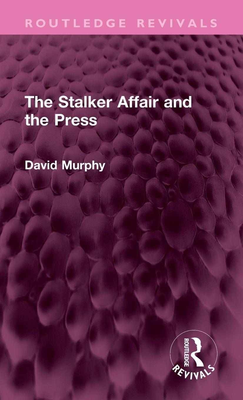 Vorderes Coverbild The Stalker Affair and the Press
