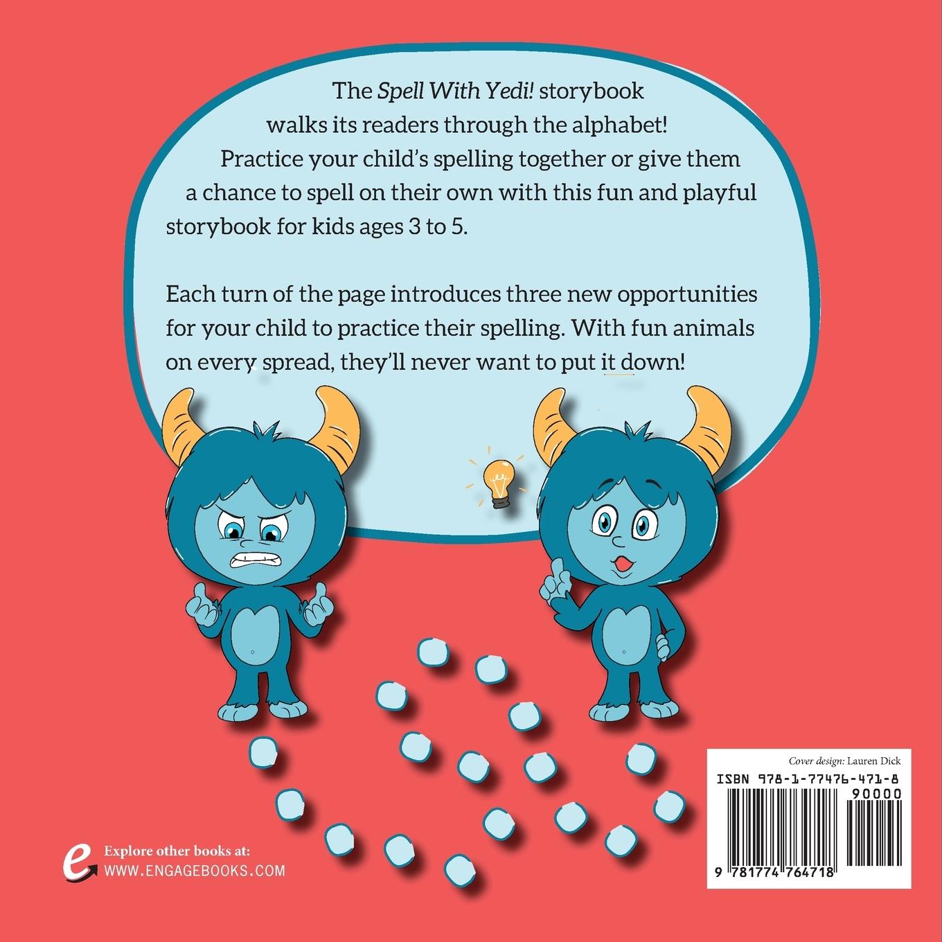 Rückseitencover Spell With Yedi!