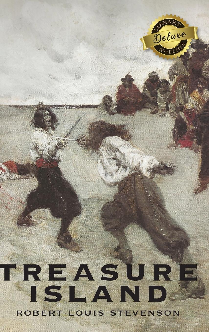 Vorderes Coverbild Treasure Island (Deluxe Library Edition) (Illustrated)