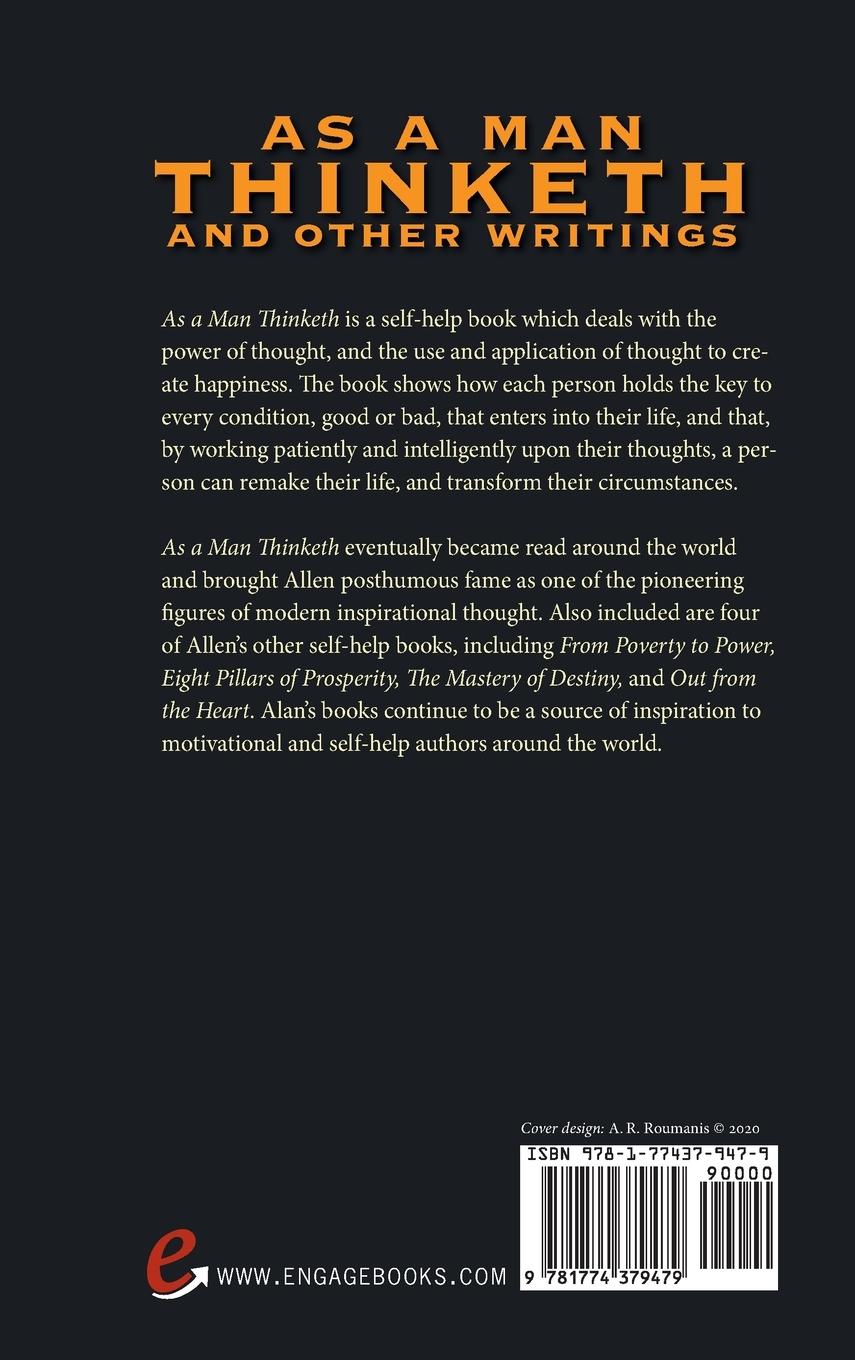 Rückseitencover As a Man Thinketh and other Writings