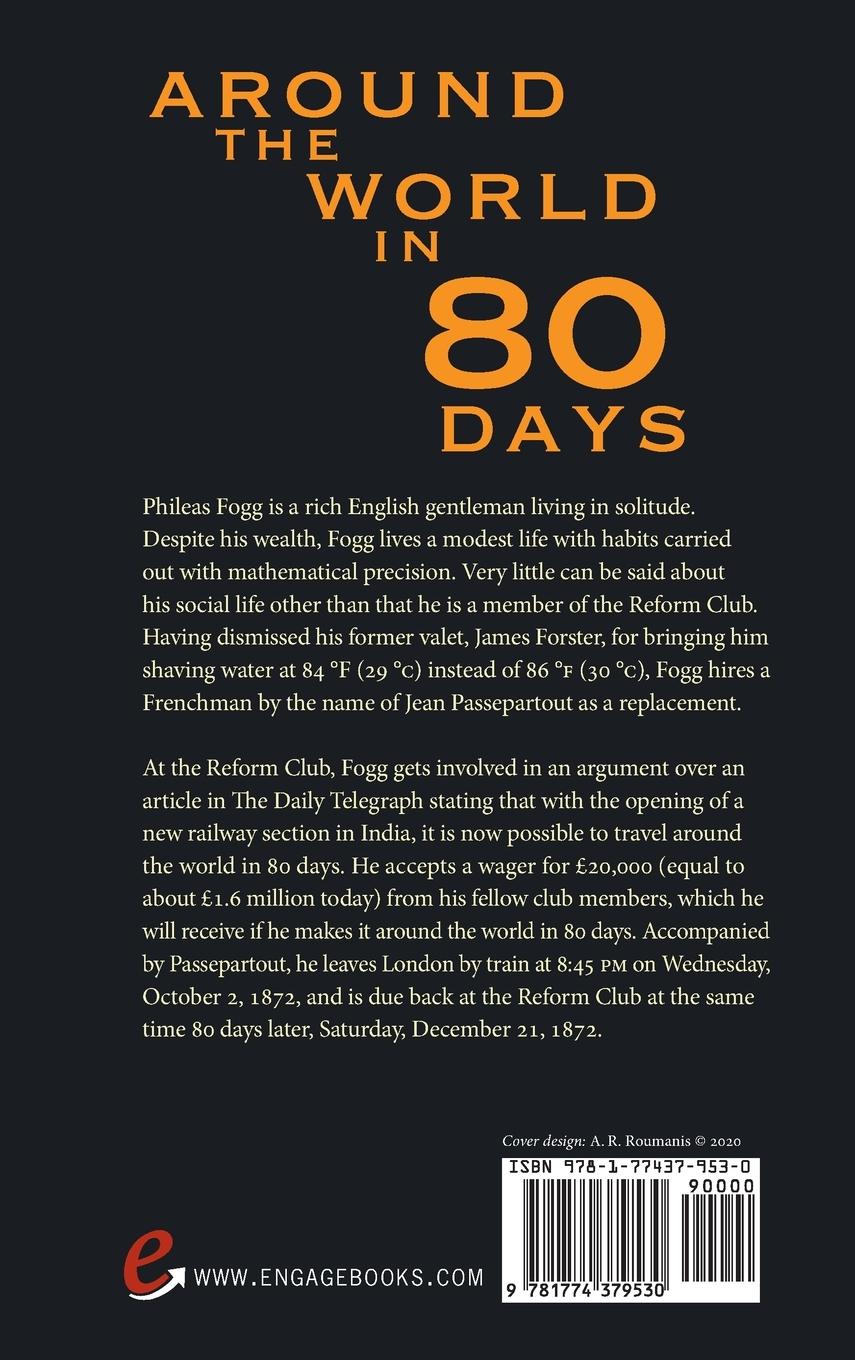 Rückseitencover Around the World in 80 Days (Deluxe Library Edition)