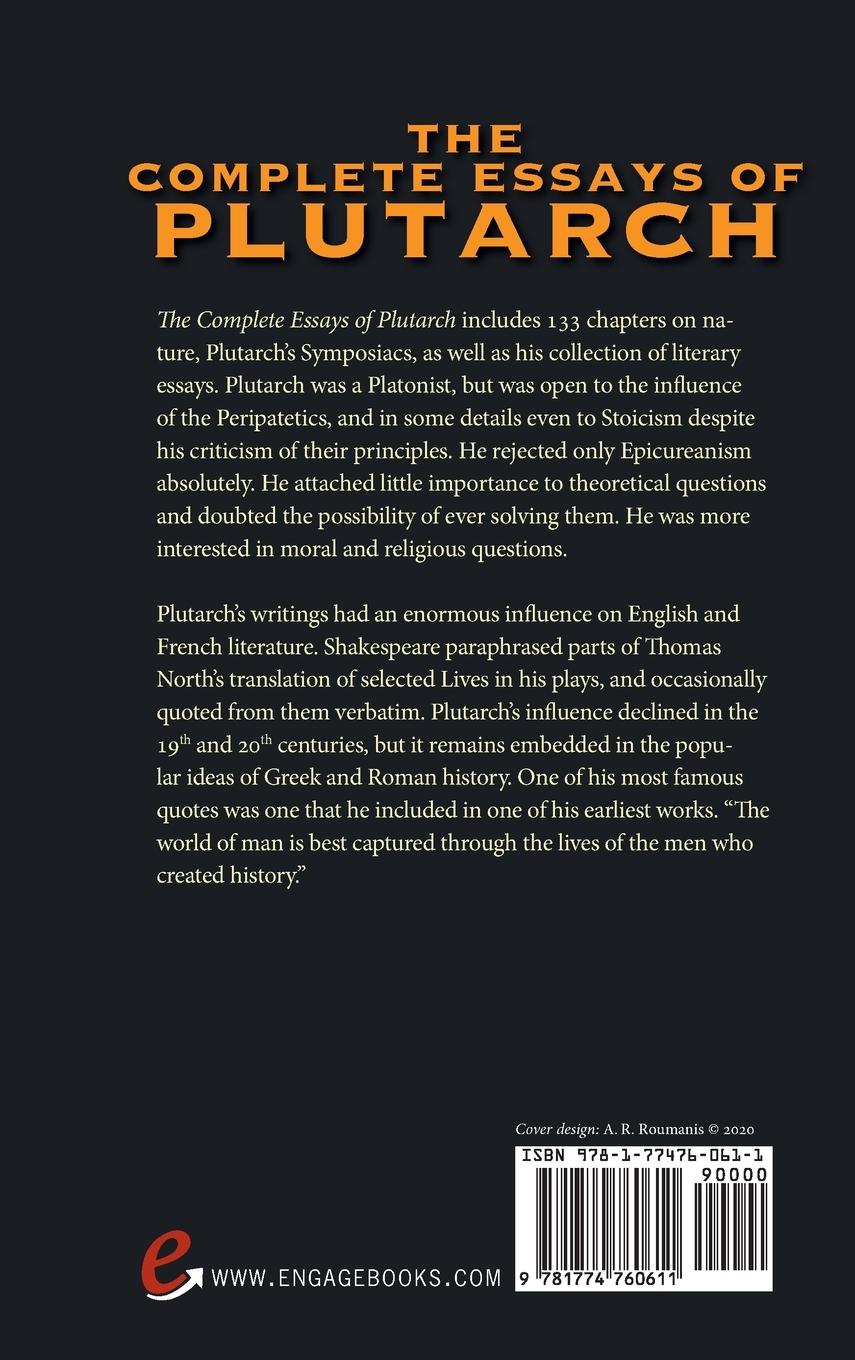 Rückseitencover The Complete Essays of Plutarch (Deluxe Library Edition)
